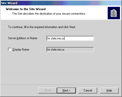 SecuRemote Install Screen