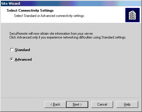 SecuRemote Install Screen