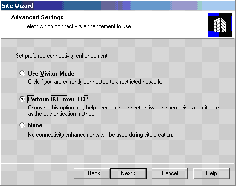 SecuRemote Install Screen